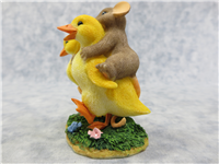 WADDLE WE DO WITHOUT FRIENDS Mouse and Duck Figurine (Charming Tails, Enesco, 88/142)