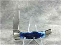2005 CASE XX TH61165 SS *Thomas Hart* Blue Jigged Bone Pocket Hunter Knife