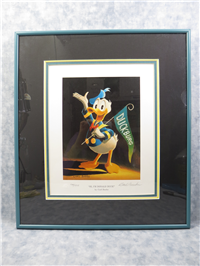 SIXTY YEARS QUACKING 10x8 inch Limited Edition Signed Framed Lithograph  (Carl Barks, Disney, Another Rainbow, 1994)