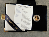 2000 W $5 1/10 Ounce Gold American Eagle Proof in Box with COA