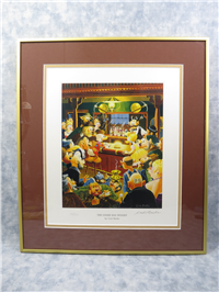 THE GOOSE EGG NUGGET 10x8 inch Limited Edition Signed Framed Lithograph  (Carl Barks, Disney, Another Rainbow, 1996)