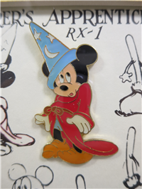 SORCERER APPRENTICE SKETCH'S Limited Edition Framed Pin Set (The Walt Disney Co., 1998)