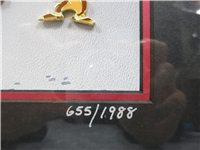 WHO FRAMED ROGER RABBIT 10th Anniversary Limited Edition Framed Pin Set (Disney, 1998)