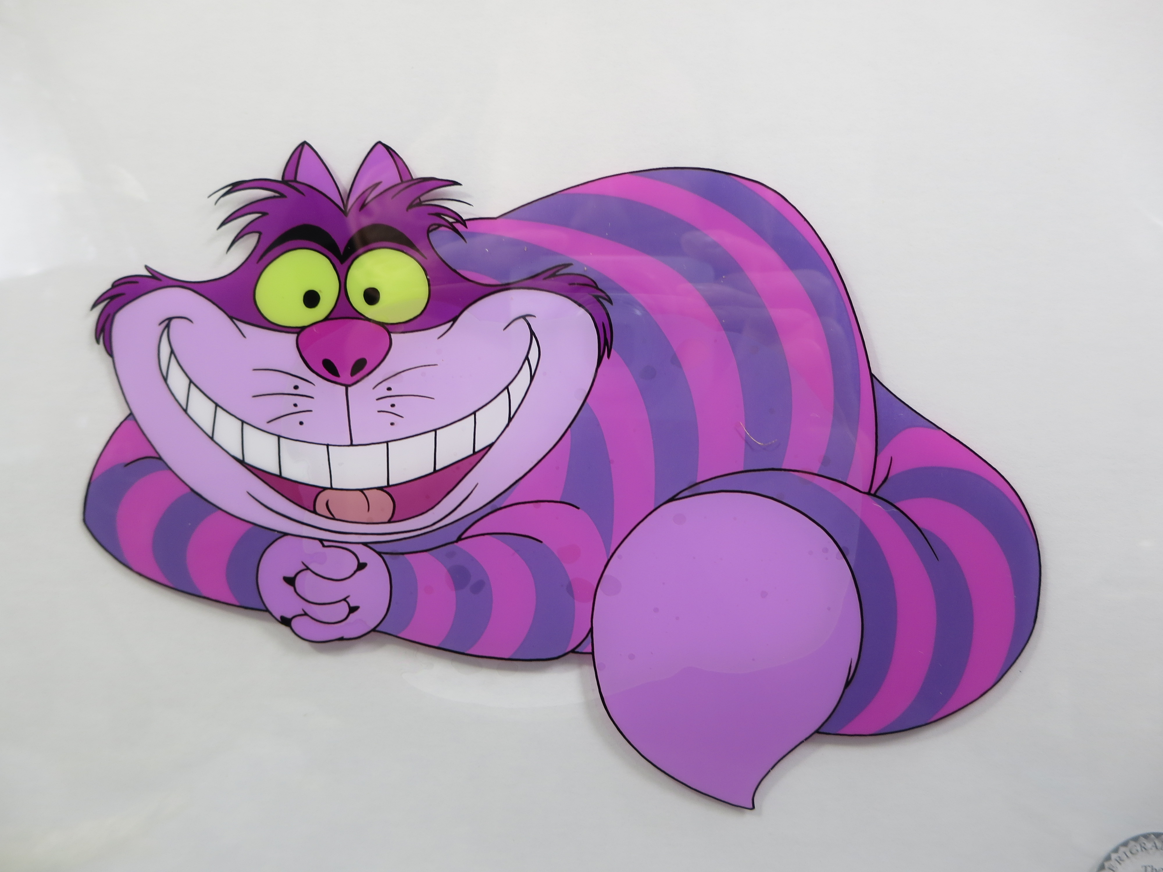 THE CHESHIRE CAT Framed LE Character Image Serigraph (The Walt Disney