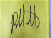 BUBBA WATSON Signed 2015 Masters Official Golf Pin Flag (James Spence Authentication, LLC)