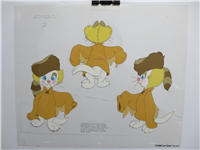 ROCK-A-DOODLE Edmond Character Guide Animation Cel (Don Bluth, 1991)