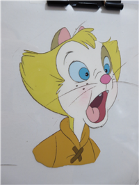 ROCK-A-DOODLE Edmond Character Guide Animation Cel (Don Bluth, 1991)