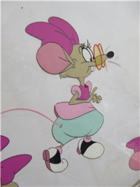 ROCK-A-DOODLE Peepers Character Guide Animation Cel (Don Bluth, 1991)