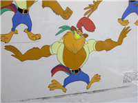 ROCK-A-DOODLE Chanticleer Character Guide Animation Cel (Don Bluth, 1991)