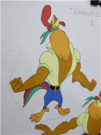 ROCK-A-DOODLE Chanticleer Character Guide Animation Cel (Don Bluth, 1991)