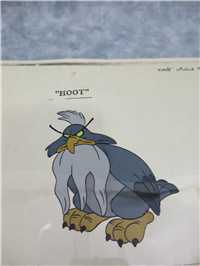 ROCK-A-DOODLE Owls Character Guide Animation Cel (Don Bluth, 1991)