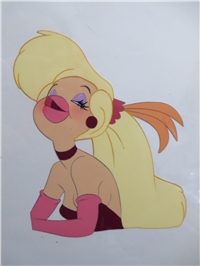 ROCK-A-DOODLE Goldie Character Guide Animation Cel (Don Bluth, 1991)