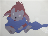 BANJO THE WOODPILE CAT Original Animation Production Cel  (Don Bluth, 1979)