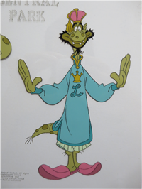 A TROLL IN CENTRAL PARK Bedtime Llort Character Guide Animation Cel (Don Bluth, 1994)