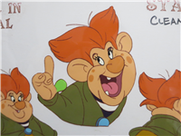 A TROLL IN CENTRAL PARK Stanley Character Guide Animation Cel (Don Bluth, 1994)
