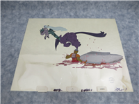 DRAGON'S LAIR II: TIME WARP Original Animation Production Cel  (Leland Corp., Don Bluth, 1991)