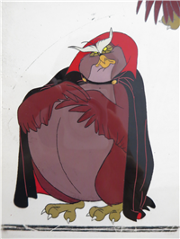 ROCK-A-DOODLE Grand Duke Character Guide Animation Cel (Don Bluth, 1991)