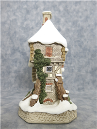 David Winter BILL & NANCY'S HOUSE 7-1/4 inch Porcelain Cottage (Enesco, #D1054, 1999)