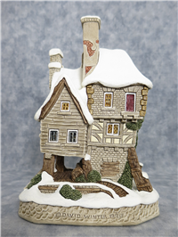 David Winter BILL & NANCY'S HOUSE 7-1/4 inch Porcelain Cottage (Enesco, #D1054, 1999)
