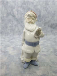 SANTA CLAUS  4-1/2 inch Porcelain Figurine Ornament (Lladro, #5842)