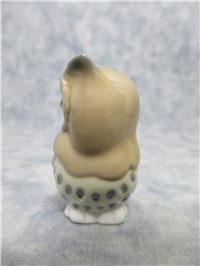 MINIATURE OWL 2-1/4 inch Porcelain Figurine (NAO by Lladro, #445)