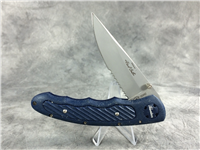 GIGAND ADVENTURER *Fred Carter* Blue AUS-8 Stainless Folding Linerlock Knife