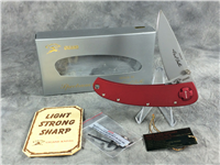 GIGAND SPECTRUM LT *Fred Carter* Red AUS-8 Stainless Folding Linerlock Knife