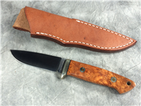 2000 A.G. RUSSELL 8-1/8-inch ATS-34 Knife with Leather Sheath