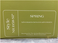 Norman Rockwell ADVENTURERS BETWEEN ADVENTURES Four Seasons 4-1/2" Figurine (Gorham)
