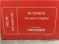 Norman Rockwell SWATTER'S RIGHTS Helping Hand 4 Seasons 6-3/4" Figurine (Gorham)