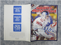 Eli Manning Signed SPORTS ILLUSTRATED Vol. 108 #3  (The Time, Inc., January 28, 2008)