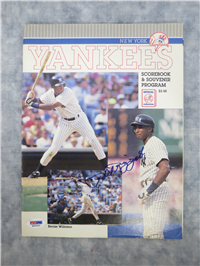 Phil Rizzuto Signed NEW YORK YANKEES 1993 Scorebook & Souvenir Program