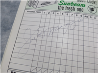 Joe DiMaggio Signed OLD TIMERS' SUPER GAME San Diego Padres Baseball Program (JSA Notarized LOA)