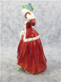 CHRISTMAS MORN 7 inch Bone China Figurine  (Royal Doulton, HN 1992)