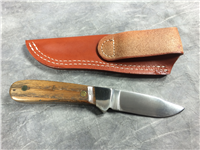 2012 CANAL STREET Limited Edition American Chestnut Trailing Drop Point Hunter Knife