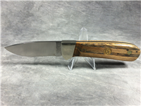 2012 CANAL STREET Limited Edition American Chestnut Trailing Drop Point Hunter Knife