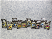 THEN & NOW ATTRACTIONS Limited Edition Disney Pin Lot of 10 (WDW, 2010)