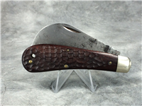Vintage 1965-1969 CASE XX USA 61011 Brown Pakkawood Hawkbill Pruner Knife