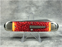 REMINGTON NEW TANG Limited Edition Red / Orange Jumbo Muskrat Bullet Knife