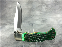 REMINGTON Sportsman Series Family Edition Green Jigged Bone Lockback Knife Set