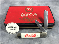1990s FROST CUTLERY Coca-Cola 50th 1886-1936 2-Blade Jack Knife