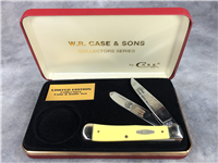 2000 CASE XX 3254 Collectors Series Limited Ed. New Millenium Yellow Trapper Knife
