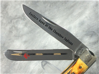 1998 CASE XX USA 5254 Ltd Eastern Band of Cherokee Indians Stag Trapper Knife