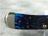 2011 CASE XX 6254 SS Limited Edition ELVIS Blue Jigged Bone Trapper Knife