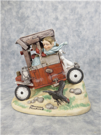 SOAP BOX RACER 5-1/2 inch 12 Norman Rockwell Porcelain Figurine/s (Danbury Mint, Series II)