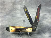 1999 CASE XX USA 5254 SS Limited Ed. JEFF GORDON Stag Trapper Knife