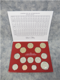 USA 28 Coins Philadelphia & Denver Uncirculated Set (U.S. Mint, 2015)