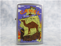 1 of 100 CAMEL AT SEA Quicksilver Matte Lighter (Zippo, CZ430, Artist Pack Series, 2001) 