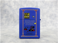 1 of 100 CAMEL ART DECO Royal Blue Matte Lighter (Zippo, CZ427, Artist Pack Series, 2001) 