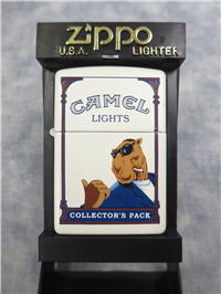 Camel Collector's Pack JOE White Matte Lighter (Zippo, 1997) 